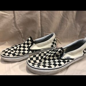 Checkered vans
